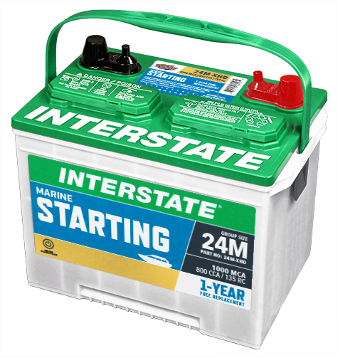 24M XHD battery Interstate Batteries
