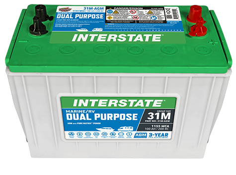 31M-AGM battery  Interstate Batteries