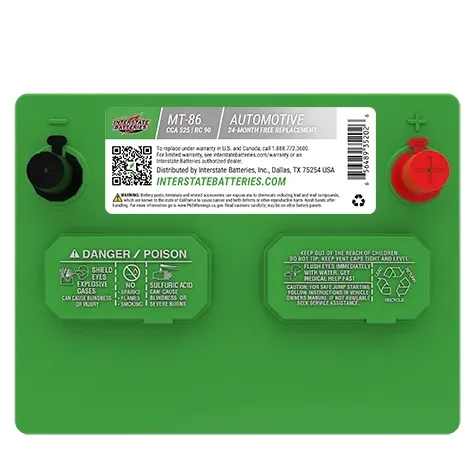 MT‑86 Flooded Battery – 650 CCA, Group 86 | Interstate Batteries