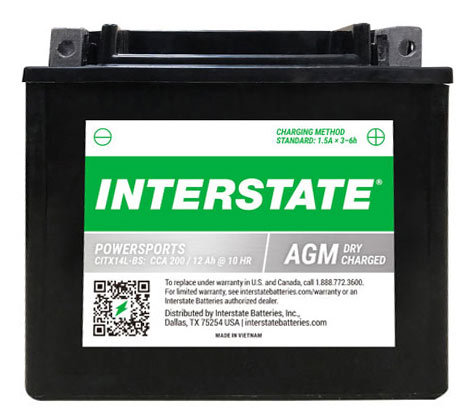 Batterie CITX14L-BS