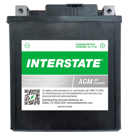 Batterie CITX7L-BS