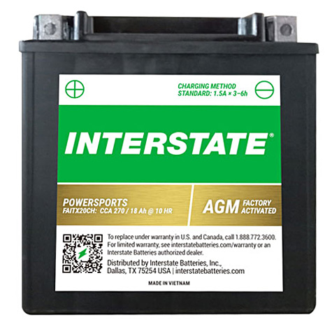 FAITX20CH Battery