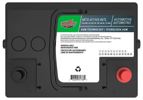 MTX-47/H5-INTL battery | Interstate Batteries