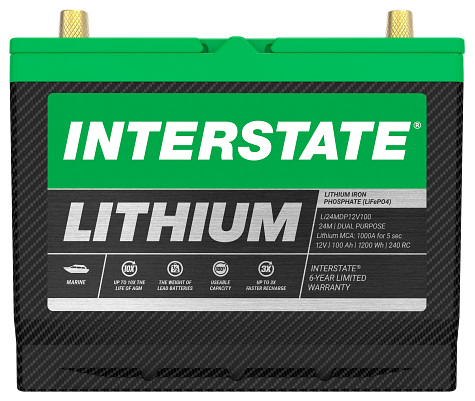 LI24MDP12V100 Battery