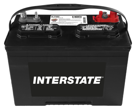 Interstate deep shop cycle battery