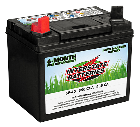 Interstate lawn sales mower battery