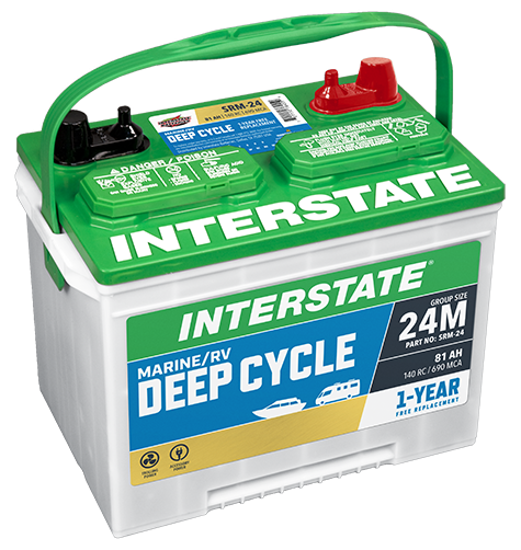 SRM 24 battery Interstate Batteries