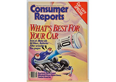 Consumer Reports Magazine Cover