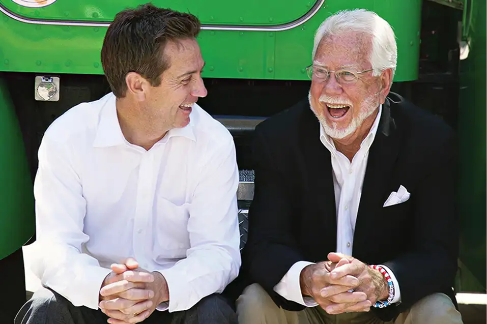 Interstate Batteries 2013 history milestone marking the transition of Scott Miller to President and CEO