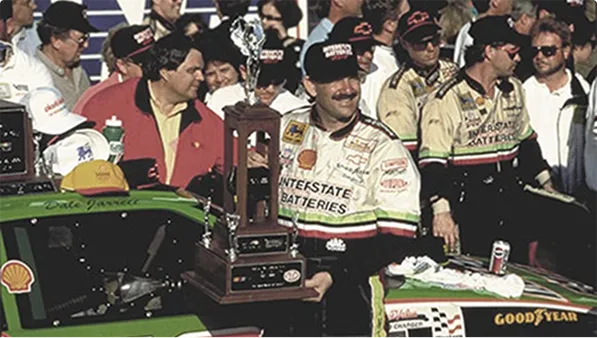 Dale Jarrett wins Daytona 500