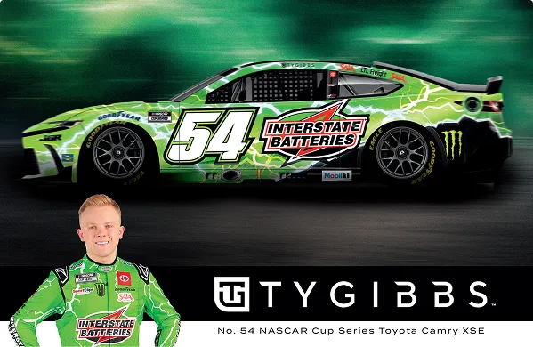 Ty Gibbs with Interstate Car