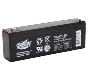 12V SLA Battery with Faston Spade Terminals for Emergency Lighting