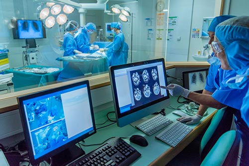 Hospital backup batteries for surgery
