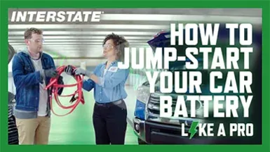 How-to guide for safely jump-starting a vehicle battery