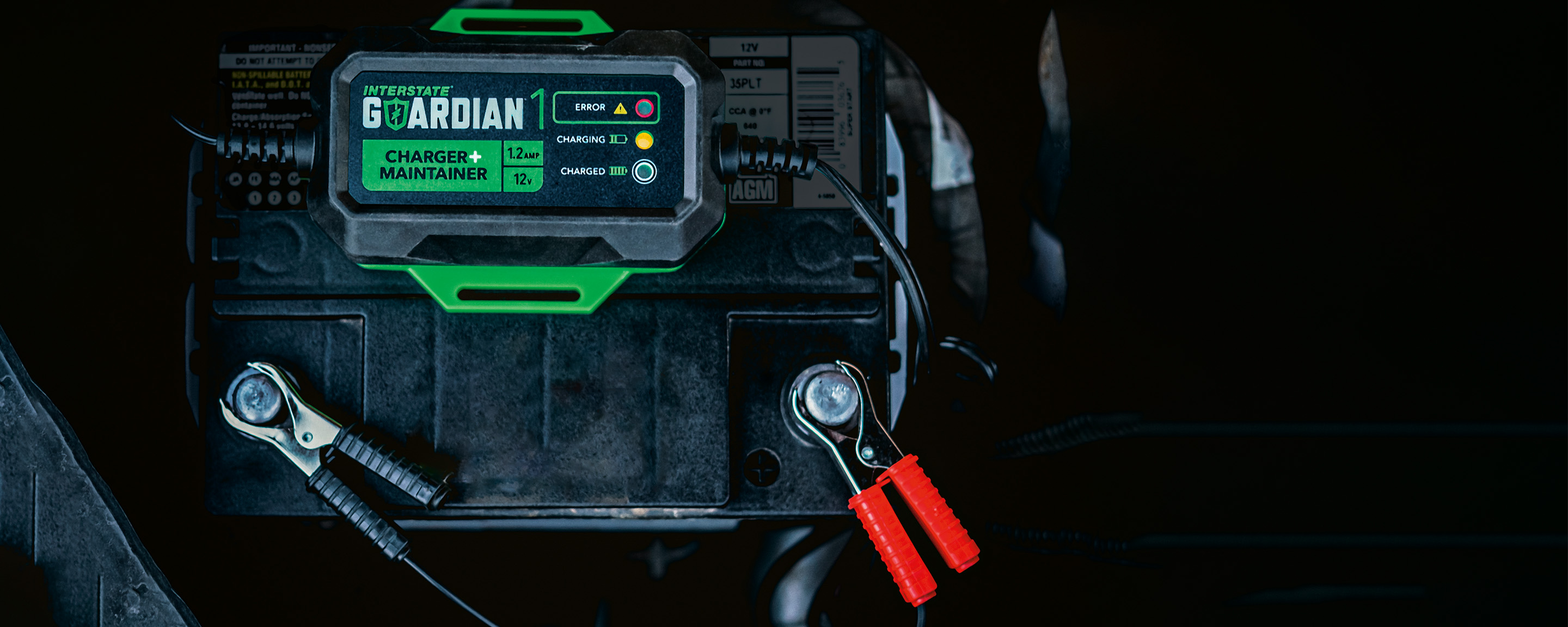 Alkaline 9V batteries from Interstate Batteries