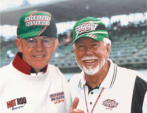 Joe Gibbs and Norm Miller