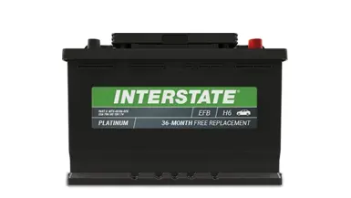 Interstate Batteries MTX-48/H6 Enhanced Flooded Battery (EFB) battery for vehicles with start-stop technology