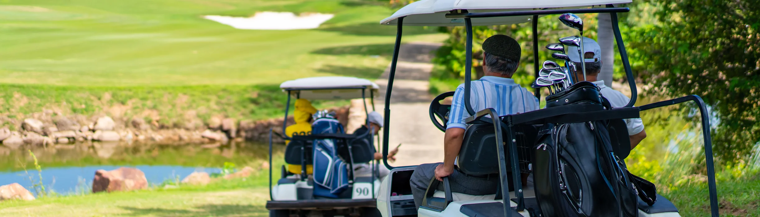 Interstate Batteries deep-cycle battery solutions for golf carts and electric utility vehicles