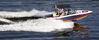 Image of boat in water