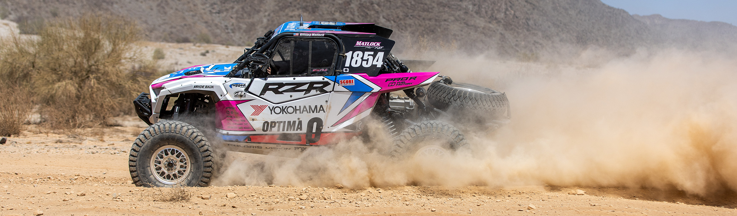 ATV in a desert