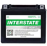 Absorbed glass-mat (AGM) powersports battery