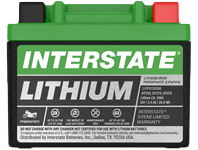 Interstate's lithium powersports battery