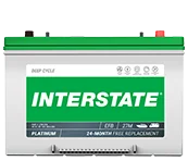 Marine deep cycle battery