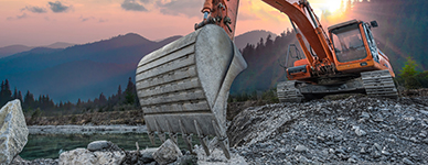Industrial excavator