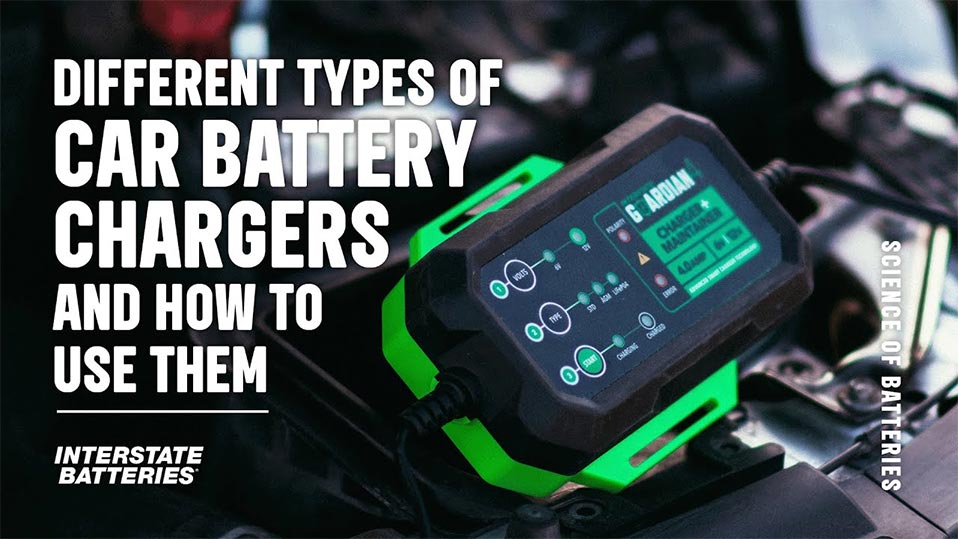 Different Types of Car Battery Chargers and How to Use Them