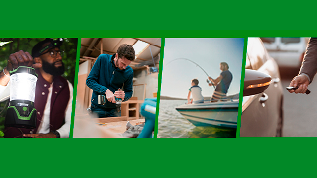 graphic with seasonal images