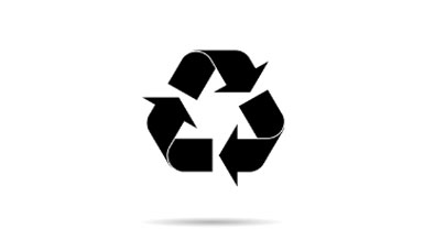 Ruban de Möbius de recyclage
