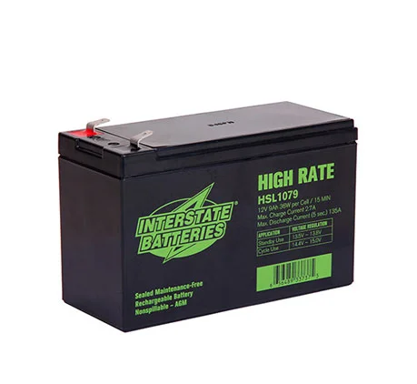 Interstate commercial-grade replacement batteries for school equipment and campus infrastructure