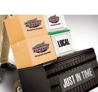 Interstate All Battery Center commercial just-in-time local delivery service for corporate clients