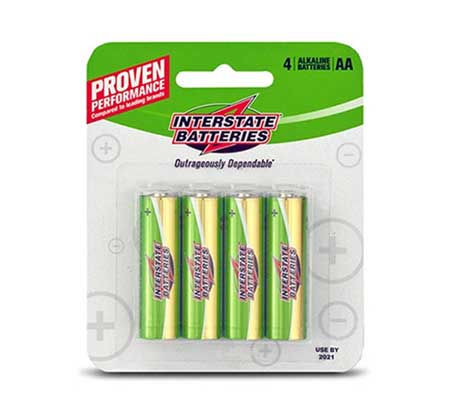 AA Alkaline Batteries for Smoke Alarms and Carbon Monoxide Detectors DRY0030
