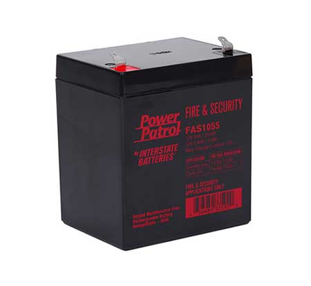 12-volt Sealed Lead-acid Battery for Security Systems FAS1055