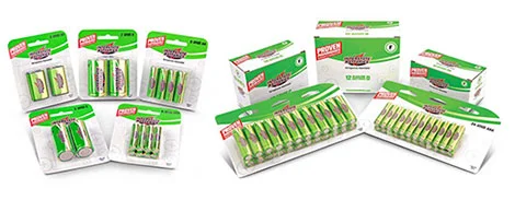 An array of Interstate alkaline batteries available for purchase from your nearest Interstate All Battery Center.