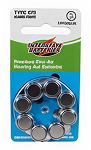 8-pack of Size 675 Zinc-air Hearing Aid Batteries
