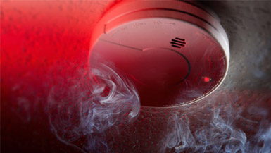 Smoke Detector Alarm Going Off Due to Smoke