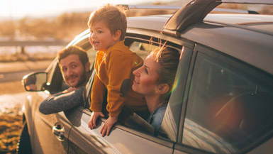 Family Going on a Road Trip