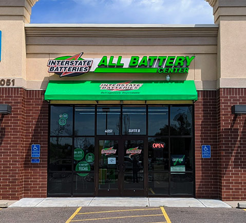All Battery Center storefront