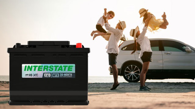 Nouvelle batterie EFB Interstat MTX