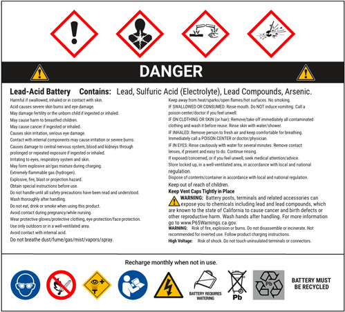 Safety information